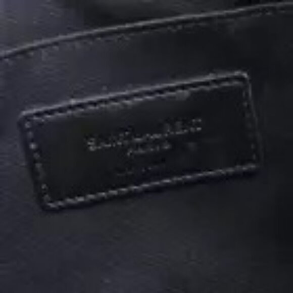 Auth SAINT LAURENT Clutch Bag Black/Multicolor Leather authentic - Picture 5 of 16